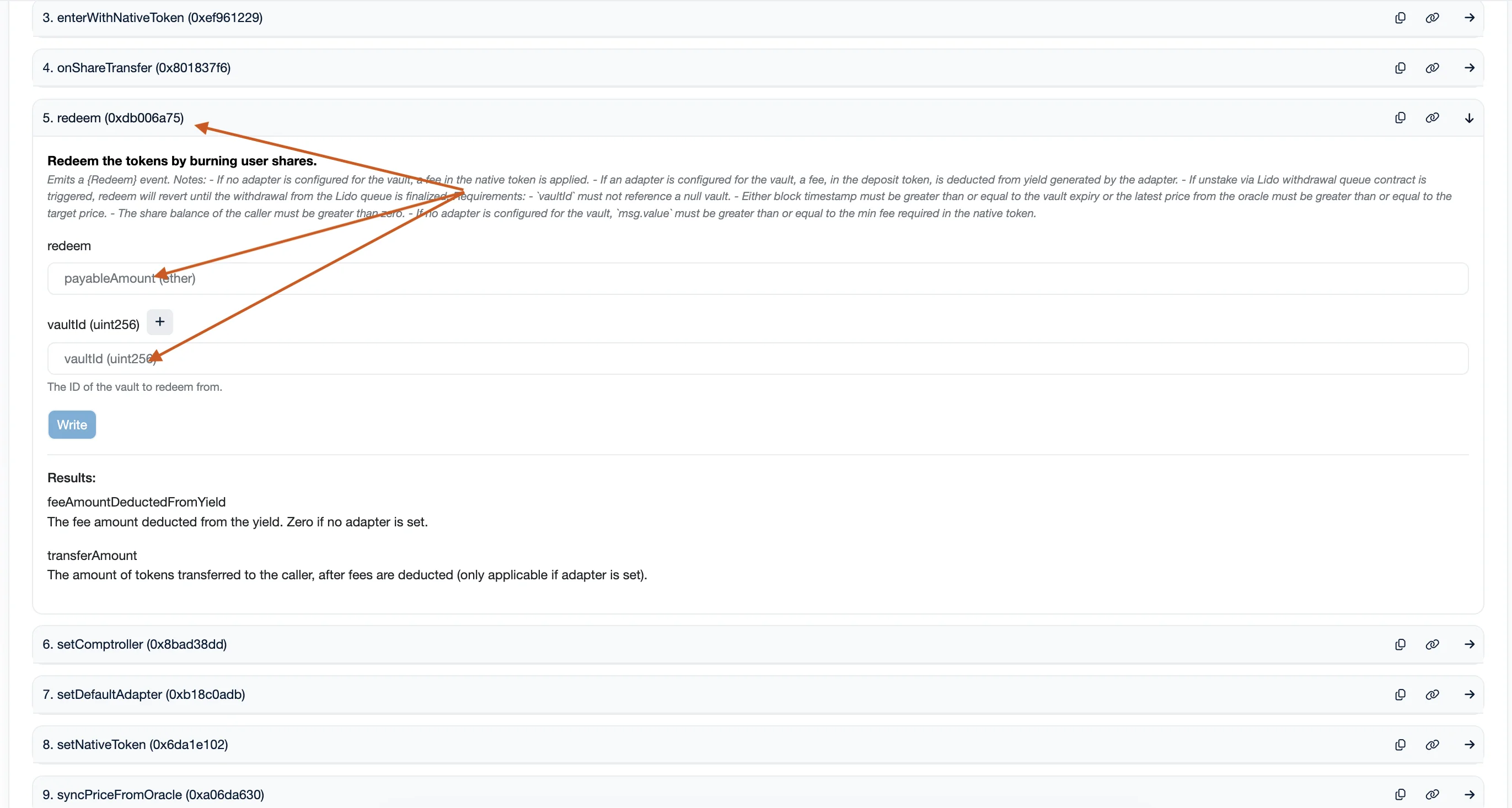 Etherscan Redeem
